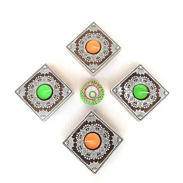 Handmade_Squareshaped_Wooden_Tea_Light_Candle_Holder_Perfect_For_Diwali_Rangoli_&_Festival_Decorations