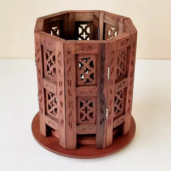 Handcarved_Wooden_Round_Table_Premium_Sheesham_Indian_Rosewood_Wood_Side_Table