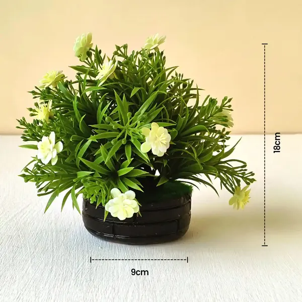 Artificial_White_Flower_Plant_Elegant_Greenery_With_Blooming_Flowers_In_Black_Pot_Decorative_Accent_For_Home_&_Office_Low_Maintenance_Decor