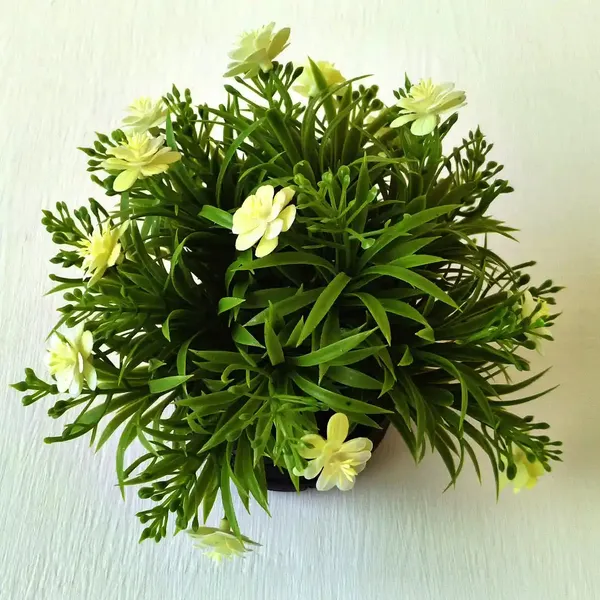 Artificial_White_Flower_Plant_Elegant_Greenery_With_Blooming_Flowers_In_Black_Pot_Decorative_Accent_For_Home_&_Office_Low_Maintenance_Decor