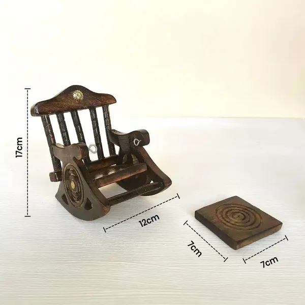Wooden_Vintage_Rocking_Chair_Coaster_Set_6_Wooden_Coasters_With_Chair_Holder_For_Home_&_Kitchen