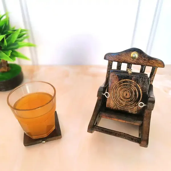 Wooden_Vintage_Rocking_Chair_Coaster_Set_6_Wooden_Coasters_With_Chair_Holder_For_Home_&_Kitchen