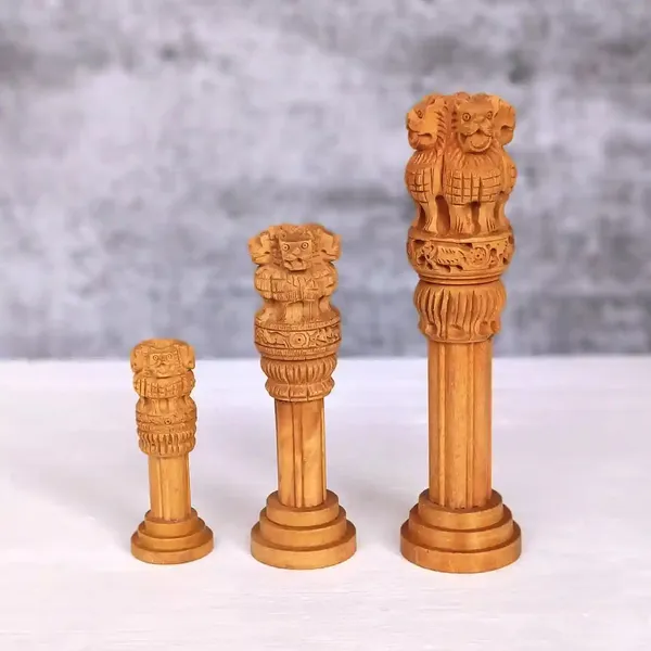 Set_Of_3_Wooden_Ashok_Stambh_Pillar_Statue_Handcrafted_Ashoka_Stambh_Showpiece_For_Home_Decor