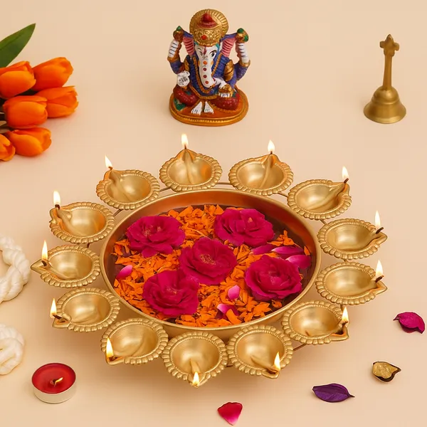 Elegant_Golden_Diya_Urli_for_Diwali_Decorations_and_Pooja_Ceremonies