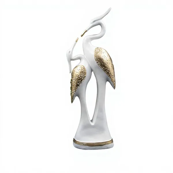 Elegant_White_and_Gold_Twin_Crane_Sculpture_with_Intricate_Gold_Accents