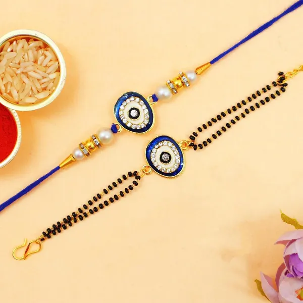 Evil_Eye_Rakhi_with_Black_Beads_and_Pearl_Accents