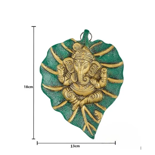 Golden_Leaf_Ganesha_Decor_for_Spiritual_Growth