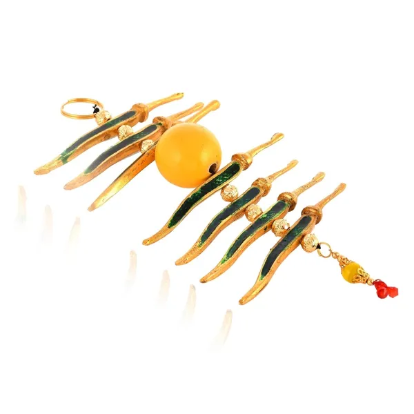 Golden_Leaf_Harmony_Wind_Chime_with_Vibrant_Yellow_Centerpiece