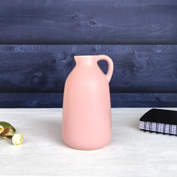 Minimalist_Pink_Ceramic_Jug_â€“_Handcrafted_Elegance
