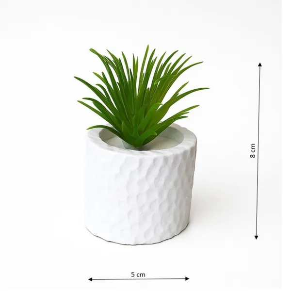 Mini_Modern_Decorative_Succulent_in_Textured_White_Pot