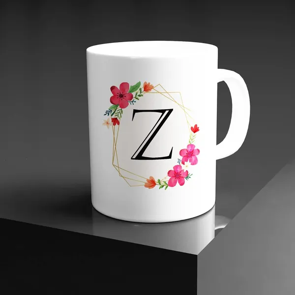 Personalized_Monogrammed_Mug_with_Delicate_Floral_Wreath_and_Geometric_Accents_-_All_Alphabets