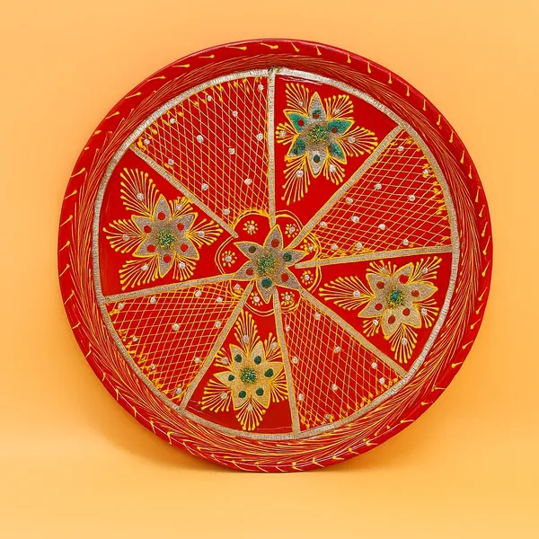 Red_&_Gold_Traditional_Puja_Accessories_-_Puja_Thali_Set