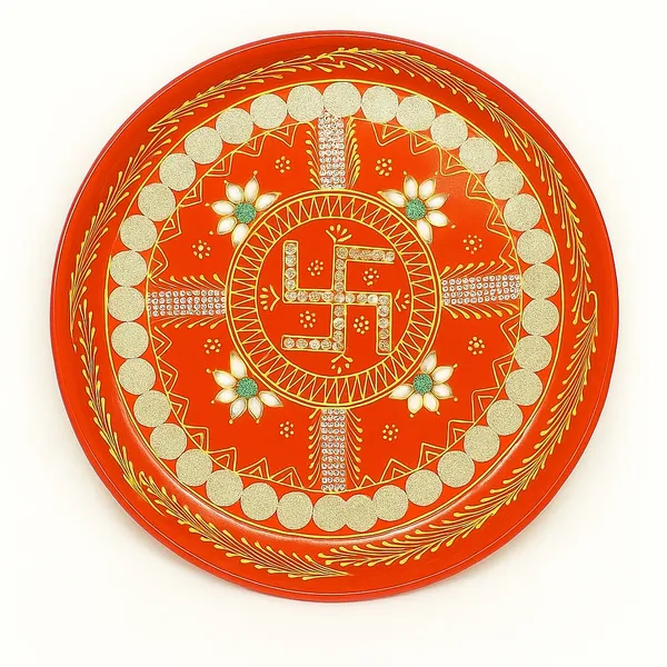 Swastika_Blessed_Puja_Decor_Set_-_Puja_Thali_Set