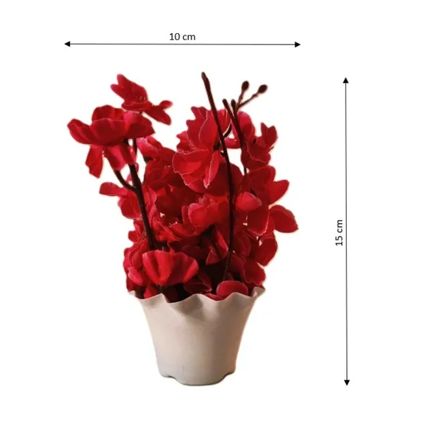 Vibrant_Scarlet_Blossom_Arrangement_in_White_Plastic_Vase