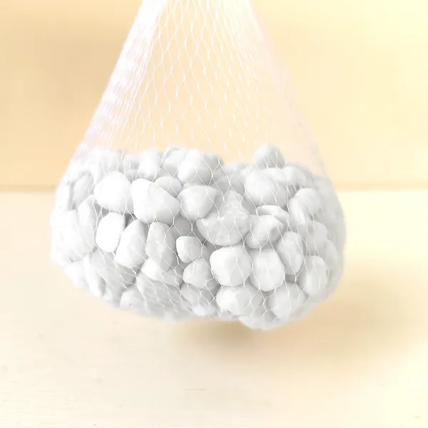 Vibrant__Decorative_Pebbles_-_White