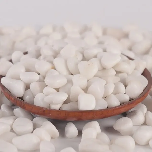 Vibrant__Decorative_Pebbles_-_White
