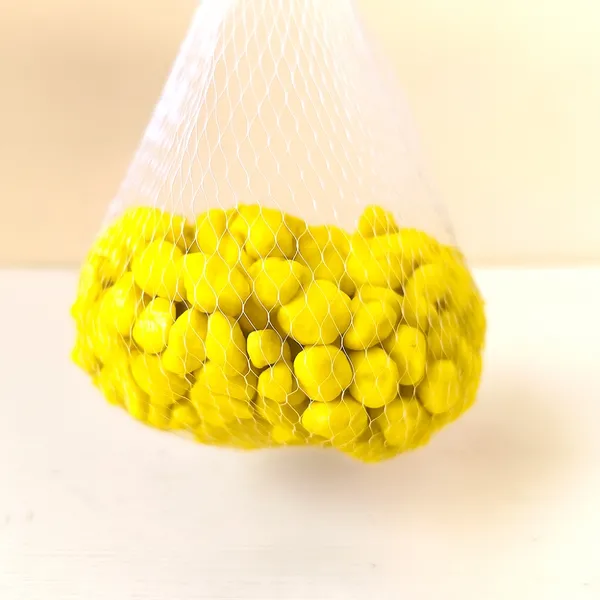 Vibrant__Decorative_Pebbles_-_Yellow