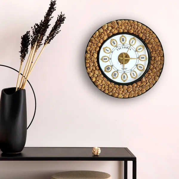 Victoria_Decorative_Wall_Clock_â€“_Almond_Shell_Frame