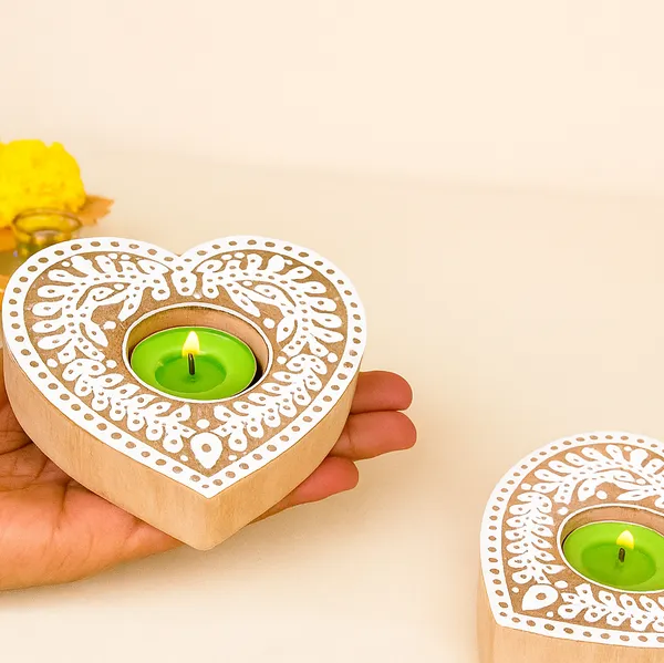Handcrafted_Heartshaped_Wooden_Tea_Light_Candle_Holder_For_Festive_&_Home_Decoration