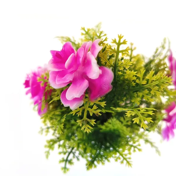 Exquisite_Artificial_Pink_Floral_Arrangement_with_Delicate_White_Accents_in_a_Sleek_White_Plastic_Pot