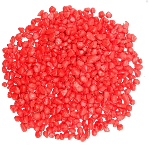 Vibrant__Decorative_Pebbles_-_Red