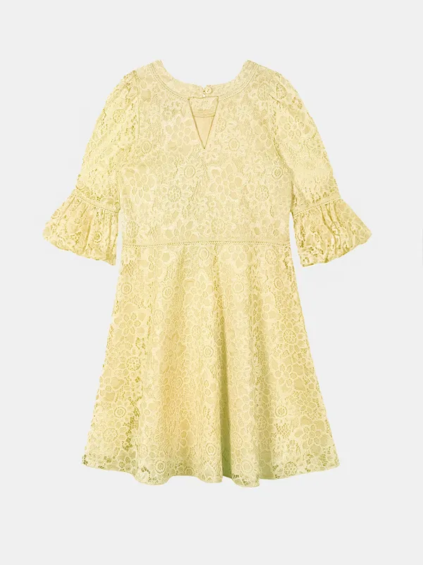 Girls_Golden_Lace_Dress