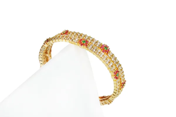 Ruby_Emerald_24K_Gold-Plated_Ruby_Green_White_AD_Bangles