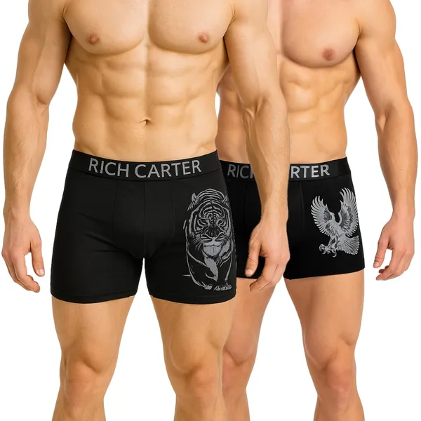 Black_Cotton_Blend_Breathable,_sweat_Free,_Odour_Free_Trunks_For_Men_(Pack_Of_2)