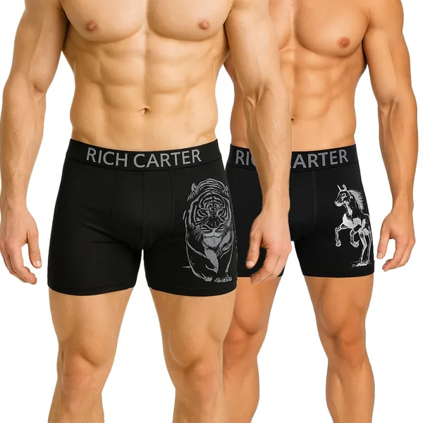 Black_Cotton_Blend_Breathable,_sweat_Free,_Odour_Free_Trunks_For_Men_(Pack_Of_2)