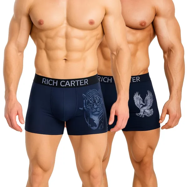 Blue_Cotton_Blend_Breathable,_sweat_Free,_Odour_Free_Trunks_For_Men_(Pack_Of_2)