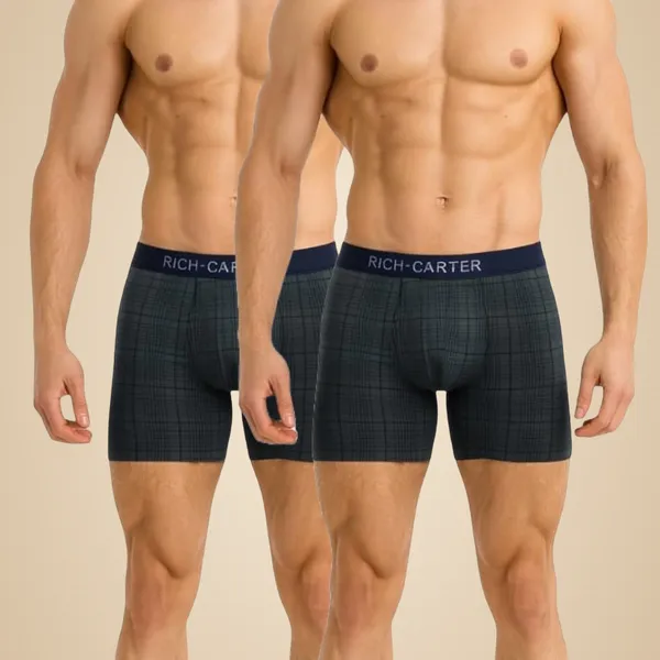 Green_&_Black_Cotton_lycra_Breathable,_sweat_Free,_Odour_Free_Trunks_For_Men_(Pack_Of_2)
