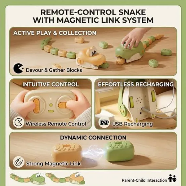 1_Player_Remote-Control_Snake_Toy