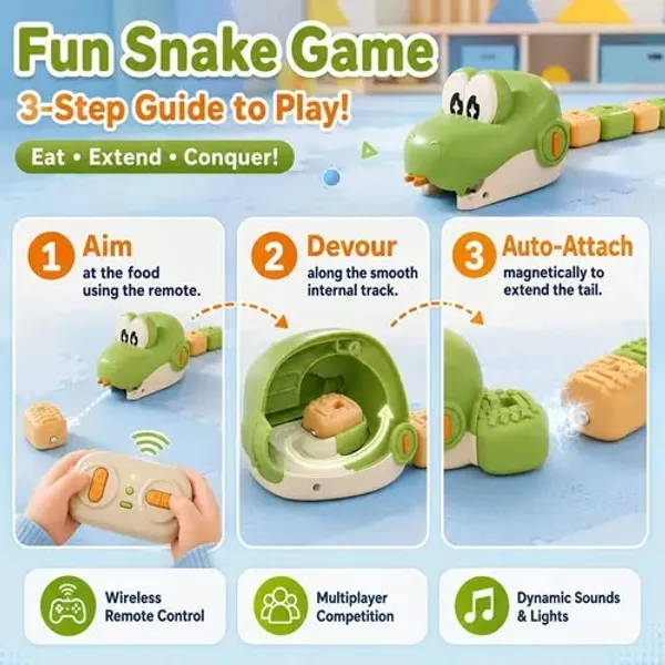 1_Player_Remote-Control_Snake_Toy