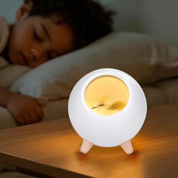 Cat_House_Table_Lamp_Touch_Dimmable_LED_Night_Light
