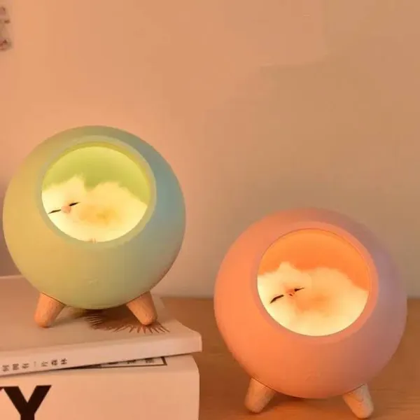 Cat_House_Table_Lamp_Touch_Dimmable_LED_Night_Light