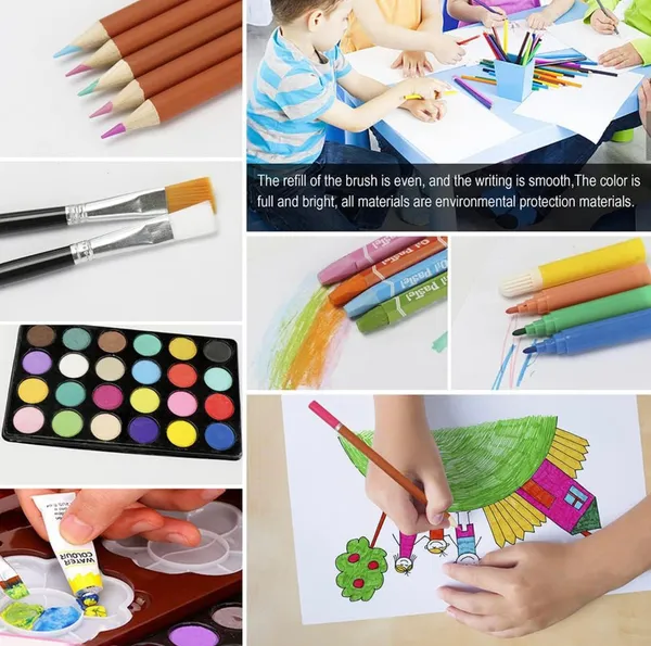 145Pcs_Big_Art_Painting_Trunk_All-In-One_Painting_&_Drawing_Kit_For_Kids_&_Adults