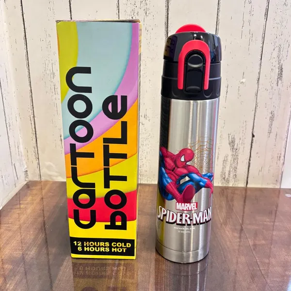 Spider_man_Stylist_Insulated_Chiller_Water_Bottle_500Ml_Sus304_Stainless_Steel_Sports_Sipper_Lid