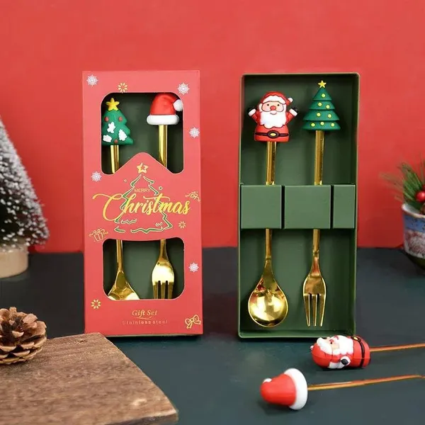 Christmas_Theme_Spoon_&_Fork_Set_–_2_Pcs_Festive_Stainless_Steel_Cutlery_(Random_Designs)