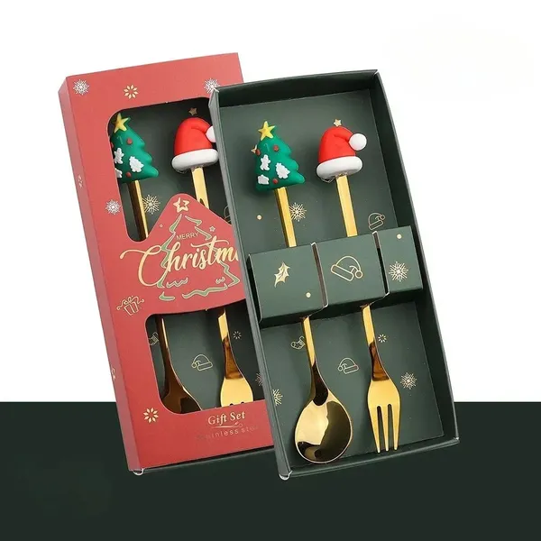 Christmas_Theme_Spoon_&_Fork_Set_–_2_Pcs_Festive_Stainless_Steel_Cutlery_(Random_Designs)