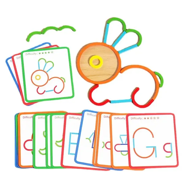 Sticks_&_Rings_Montessori_Puzzle_Set_120-Piece_Wooden_Matching_Toy_With_Cards_For_Toddlers_&_Preschoolers_Fine_Motor_&_Color_Learning_Kit_(Age_3+)