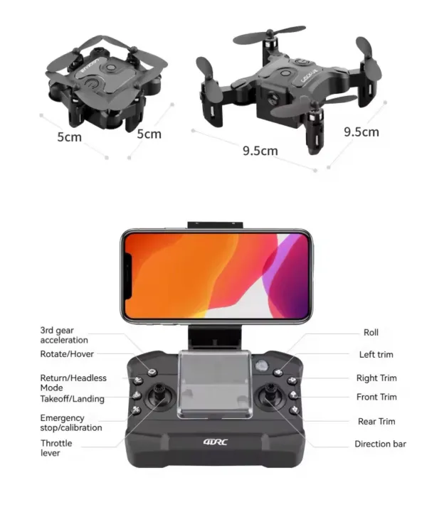 4DRC_V2_Mini_Folding_Pocket_Drone