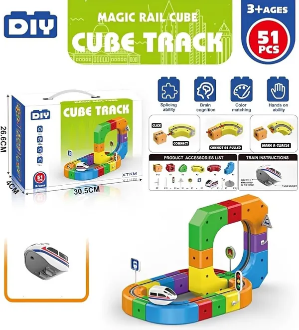 51_PCS_Magnetic_Cube_Track_Set_–_DIY_Smart_Train_Track_Toy