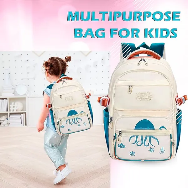 Ocean_Explorer_Beige_Kids_Backpack_18-Inch_Large-Capacity_Sea-Themed_School_Bag_Laptop_Sleeve_+_Multi-Pocket_Organizer_Waterproof_&_Lightweight