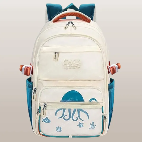 Ocean_Explorer_Beige_Kids_Backpack_18-Inch_Large-Capacity_Sea-Themed_School_Bag_Laptop_Sleeve_+_Multi-Pocket_Organizer_Waterproof_&_Lightweight