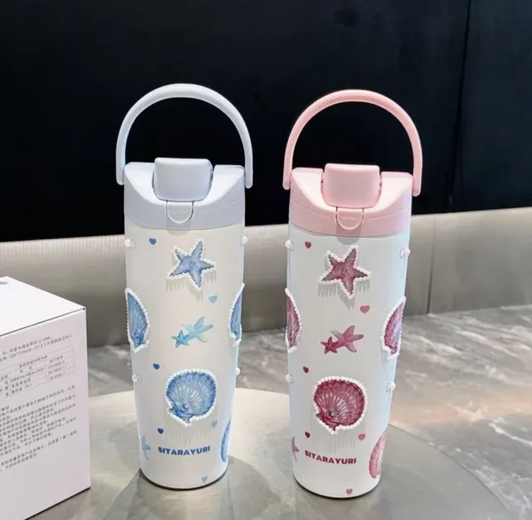 900_Ml_Sitarayuri_Pearl_Top-Handle_Tumbler__Purple_Butterfly