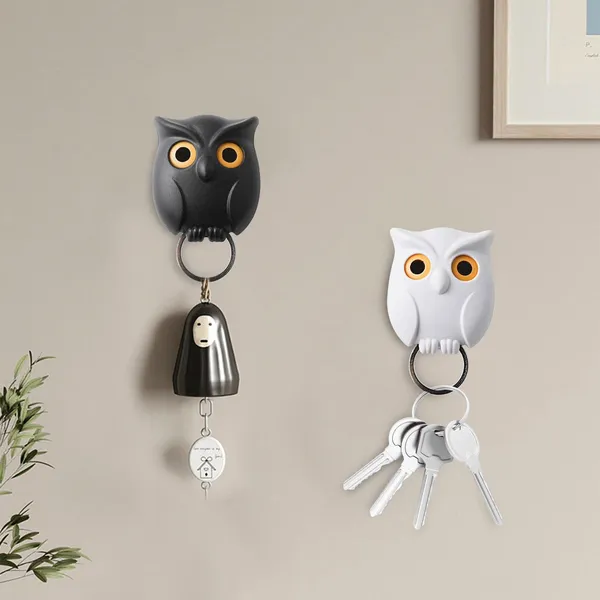Quirky_Owl_Key_Holder_Peek-a-Boo_Wall_Hook_for_Keys