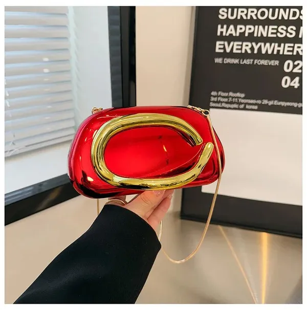 Celebrity_Style_Zara-Inspired_Glossy_Acrylic_/_Matte_Clutch_|_Golden_Curve_Design