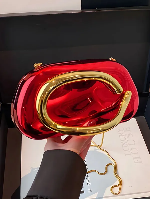 Celebrity_Style_Zara-Inspired_Glossy_Acrylic_/_Matte_Clutch_|_Golden_Curve_Design