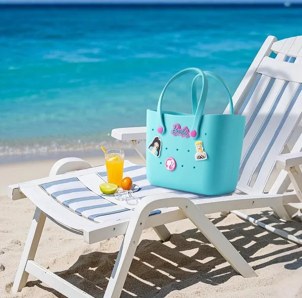 Blue_MINISO_Barbie_Mini_Tote_Bag_for_Girls_&_Women_–_Cute_Shiny_Bento_Carry_Bag