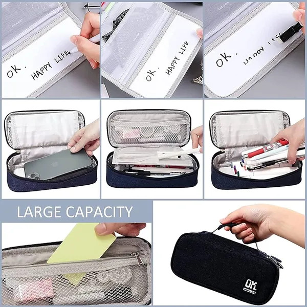 Black_Super_Multifunction_Korean_Style_Pencil_Pouch_Travel,_School_&_More